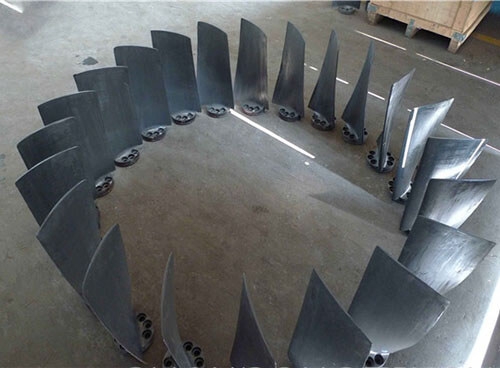 濟南天盟排粉機葉輪耐磨塗層噴焊