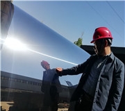 熱烈歡迎鄭州紙業公司到廠考察金屬熱噴塗技術服務