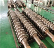 螺旋軸噴塗碳化鎢強化塗層