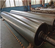 鉤紋輥表麵熱噴塗強化