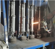 閘板軸表麵超音速噴塗碳化鎢塗層