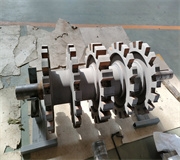 粉碎機表麵超音速噴塗碳化鎢高耐磨塗層