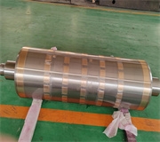 上機輥表麵熱噴塗強化處理