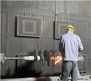 螺旋軸基體表麵超音速表麵噴塗修複